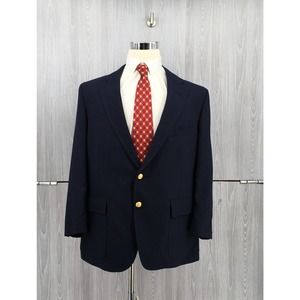 GANT Men's 2 Gold Button Blazer Size 46R‎